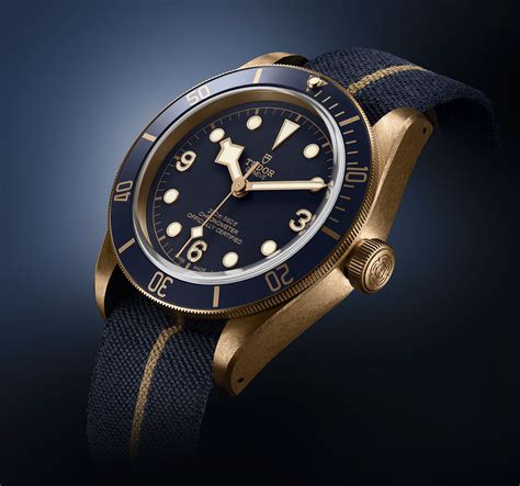 tudor bucherer blue editions|tudor bronze blue price.